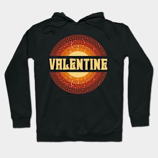 Vintage Proud Name Valentine Birthday Gifts Circle Hoodie